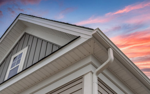 D.R. Martineau Roofing Company | White Aluminium Soffit Fascia Roof